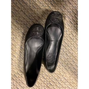 Lightly worn Tory Burch ballet flats
